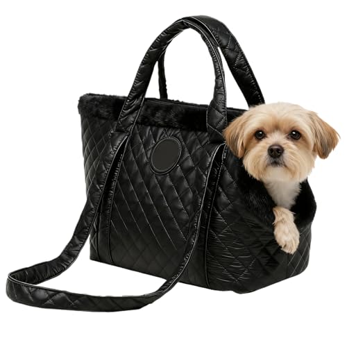 Jsnwernb - Bolsa de transporte para mascotas, bolsillo ergonómico con correa de hombro ajustable, bolsa de transporte para gatos, para uso en viajes al aire libre, invierno, nieve, coche público