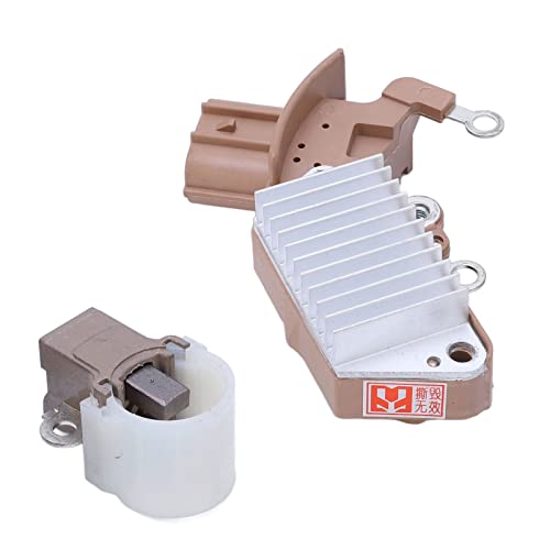 Alternator Brush Holder Set,Alternator Voltage Regulator With Brush Holder 1260001810 Replacement For Camry Supra Car Accessory #TOP4