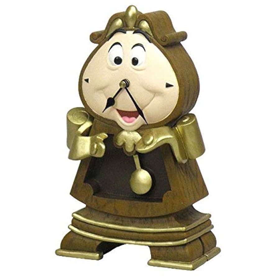 【michumap】ルミエール ランプ ＆ コグスワース 置き時計 Amazon.co.jp: ディズニー コグスワースの置時計とルミエール