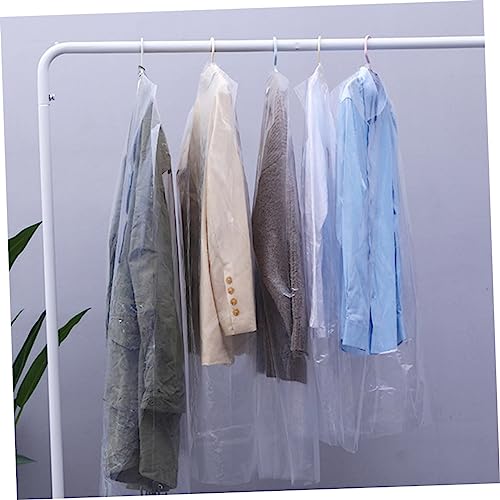 HEALLILY 20pcs Garment Bags for Clothes Storage Clothing Covers for Suits Coats Jackets for Dry Cleaner and Closet Organization 6