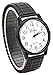 Blekon Collections Unisex Large Face Easy to Read 40mm Case Japanese Quartz Movement Stretch Band Watch (Black)