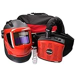 Airfed Auto Darkening Welding & Grinding Flip Mask Helmet System Weltek