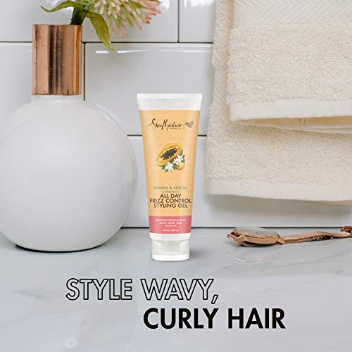 Sheamoisture Frizz Control Styling Gel For Curly Hair Papaya And Neroli Alcohol Free Hair Gel Oz, 8 Ounce #TOP2