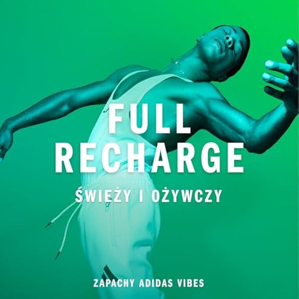 adidas Vibes Full Recharge Eau de Parfum для всех бодрящий и поднимающий настроение 100 мл