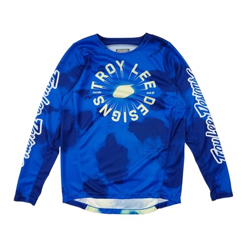 Troy Lee Designs Camiseta Youth GP PRO; Arrival Blue MD
