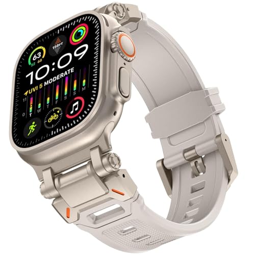 Bracelet sport TPU Apple Watch Series 9 polyvalent pour les entraînements intenses