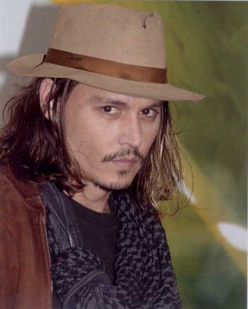 Amazon.co.jp: ブロマイド写真☆ジョニー・デップ/茶帽子アップ