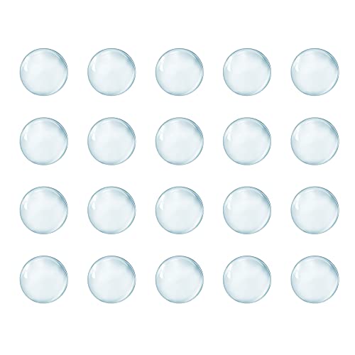 Sourcing Map 9mm Glas Siedesteine, 200 Stück