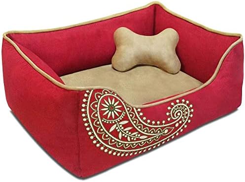 Blueberry Pet Fully Removable & Washable Dog Bed | Heavy Duty w/D...