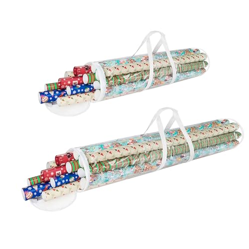 Elf Stor Gift Wrapping Paper Roll Storage Bags 31