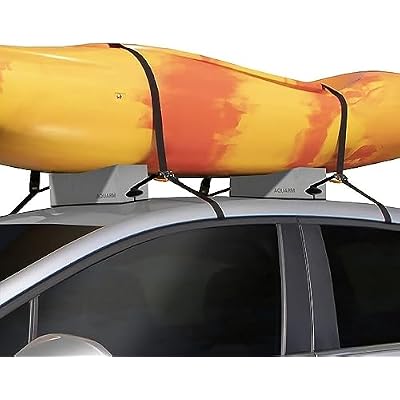Universal Kayak Carrier Kit Kayak Foam Blocks for Roof Soft Standard Replacement Car Top Roof Racks Pads with Tie-Downs, 12 inch