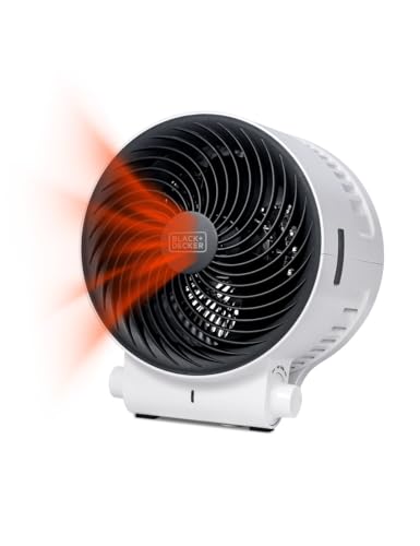 BLACK+DECKER Dual Function Desktop Heater & Fan 750W/1500W