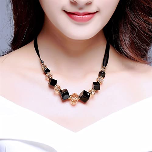 Accessoires de mode en cristal d'onyx KELIEQA, bijoux vintage d'exception - 4
