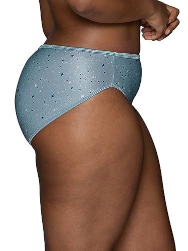 Image of Vanity Fair Women's Illumination Hi Cut Panties, Silky Stretch & Satin Trim