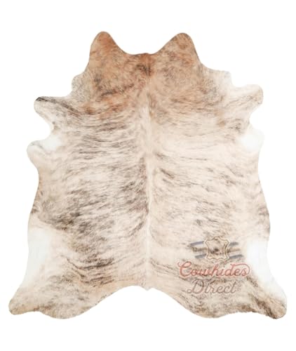 Cowhides Direct Genuine Cowhide Rug Light Brindle