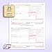 NextDayLabels - W2 Tax Forms 2025 with Envelopes, 4 Part Set for 50, 3 W3 Forms, IRS-Compatible for Quickbooks Software, (Set of 50 with Self Seal Envelopes)