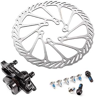 ToPicks Mechanical Disc Brake 160mm Rotor with 6 Bolts Front Rear Caliper for Road Bike Mountain Bike