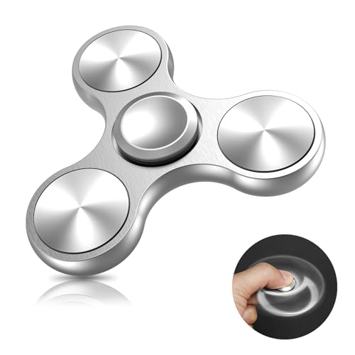 Coolden Hand Spinner EDC Jouet Fidget Toys Roulement en Métal et Acier Inoxydable Haute Vitesse de 3-5 Min Fidget Jouet Finger Toy Anti Stress Fidget Spinner pour...