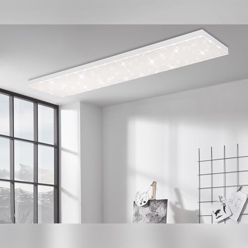 Plafonnier LED à gradation décor étoilé pour salon moderne - 3