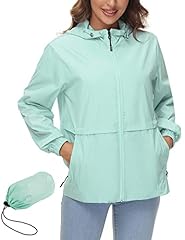 Light Green Rain Jacket