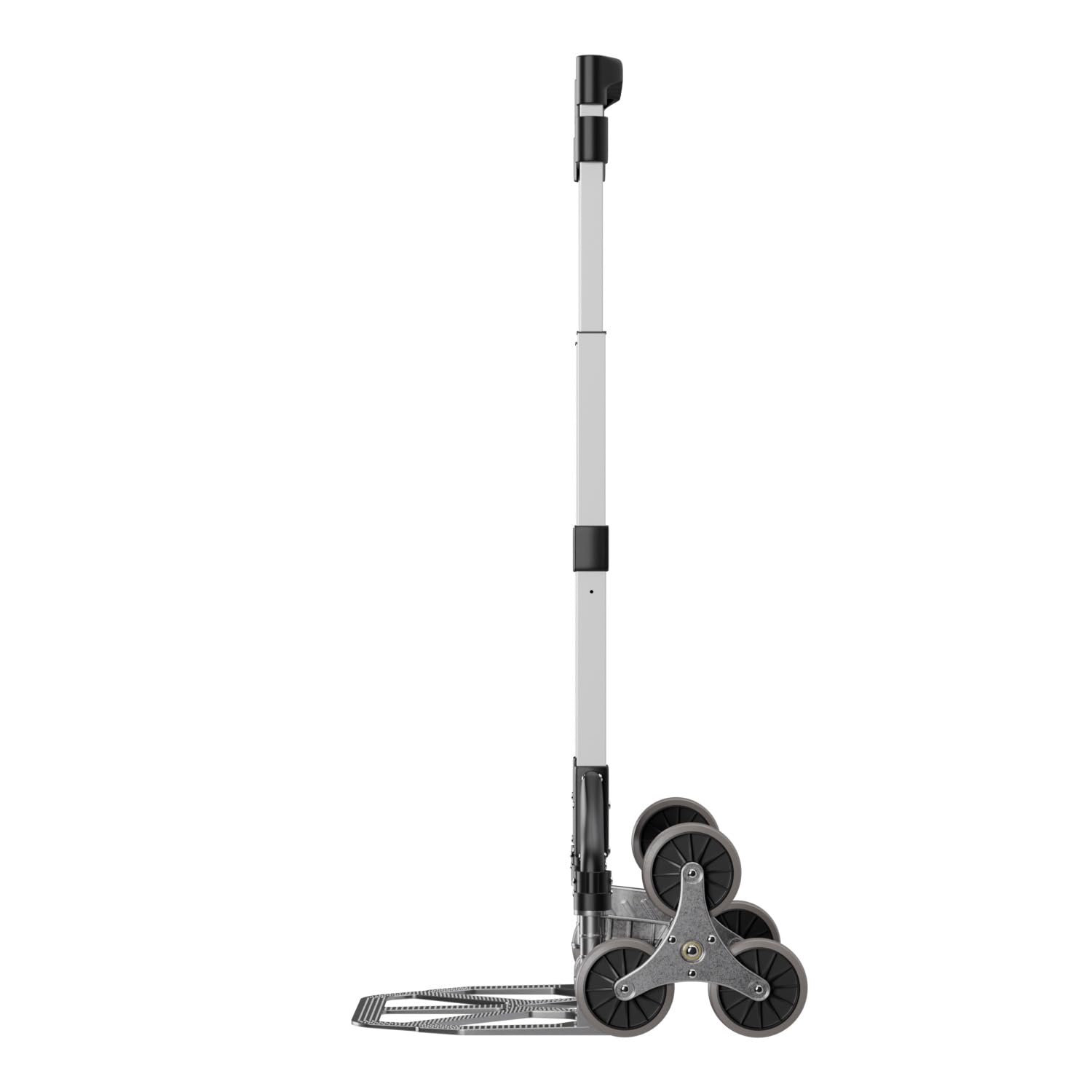Tronitechnik® Sackkarre Handkarre klappbar für Treppen, Transportkarre bis 75kg - Karre für Pakete, Transportwagen für Pakete, Gepäck und Einkauf - Vollgummireifen, höhenverstellbar