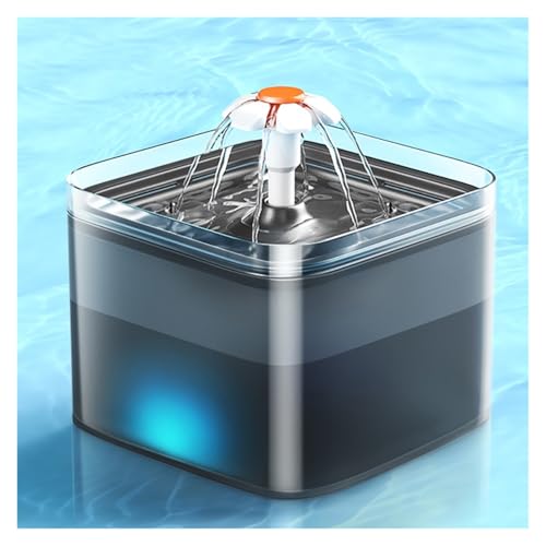 Fuente de Agua Automática 2L para Mascotas con Luz LED USB miniatura 2