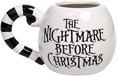 Pyramid International The Nightmare Before Christmas SCMG24973 3D Ceramic Mug 13oz/380ml, 380 millilitres,White/Black