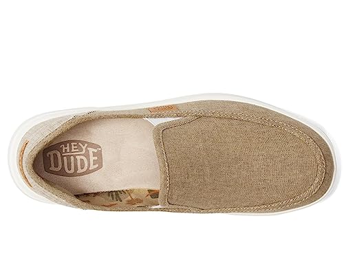 HEYDUDE Sunapee Craft Linen Olive Size M103