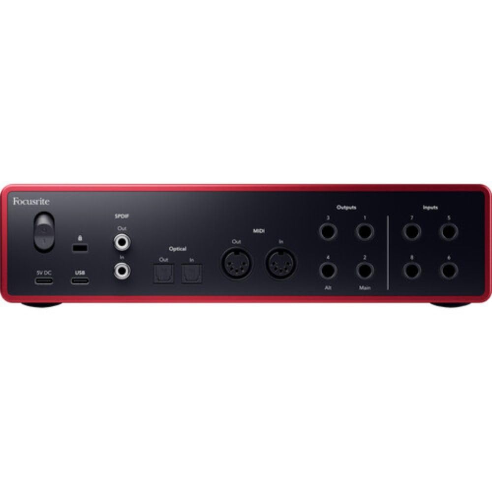 Amazon.com: Focusrite Scarlett 18i16 USB-C Audio/MIDI Interface