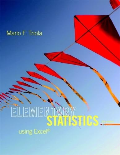 Elementary Statistics Using Excel Plus NEW MyLab Statistics with Pearson eText -- Access Card Package (5th Edition)