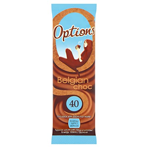 Options Belgian Chocolate Sachet, 11g