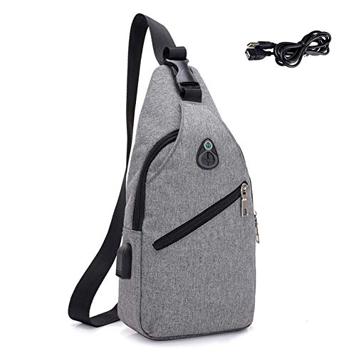 Hombro Bolso Impermeable Mochila de Pecho Mochilas Pequeñas para Hombres Bandolera Mujeres