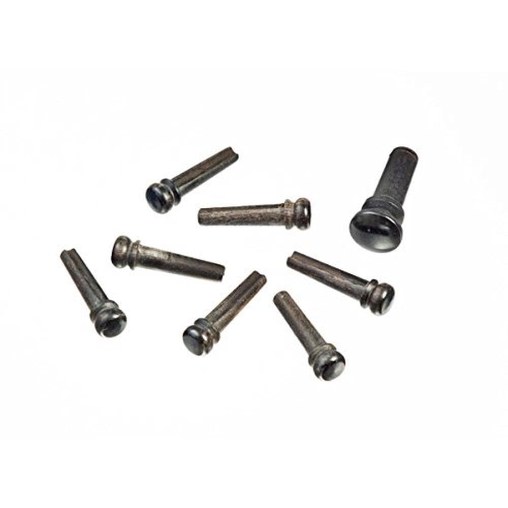 D'Addario PWPS1 Pioli per Ponte e Set Bottone Planet Waves, Ebano