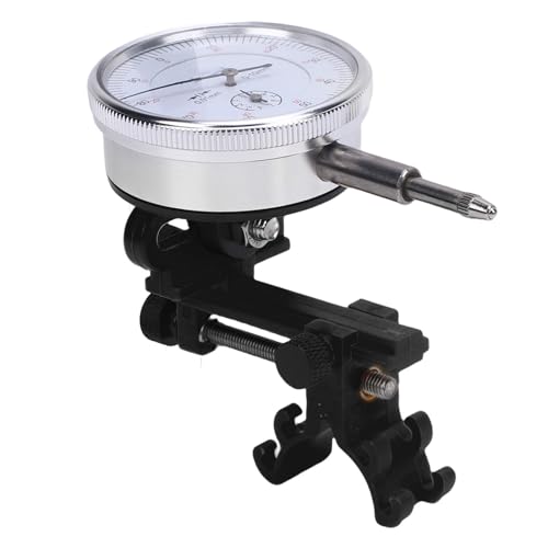 Natudeco Misuratore di tensione dei raggi, strumento di misurazione, misuratore di tensione dei raggi delle ruote della bicicletta e strumento di centratura, calibro di allineamento (Nera)