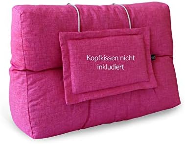 LILENO HOME Zestaw poduszek na palety antracytowe i zielone, dekoracyjne poduszki na palety 22 x 35 cm, poduszki na meble z palet, do użytku na zewnątrz, jako poduszka do siedzenia na meble z palet