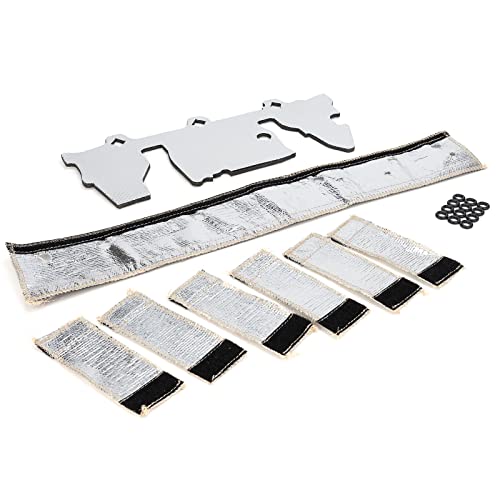 010378 Fuel Rail And Injector Cover Kit,Fuel Rail & Injector Heat Shield Kit Compatible With 1997-2004 Jeep Wrangler Tj Grand Cherokee 4.0L Engine #TOP1