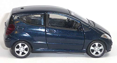 Generisch Modellauto kompatibel mit Mercedes Benz A 200 Sammlermodell dunkelblau ca. 10,5 cm