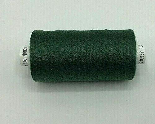 Bottle Green Coats Moon Sewing Machine Polyester Overlocking Thread Cotton 1000 Yard x 5 reels