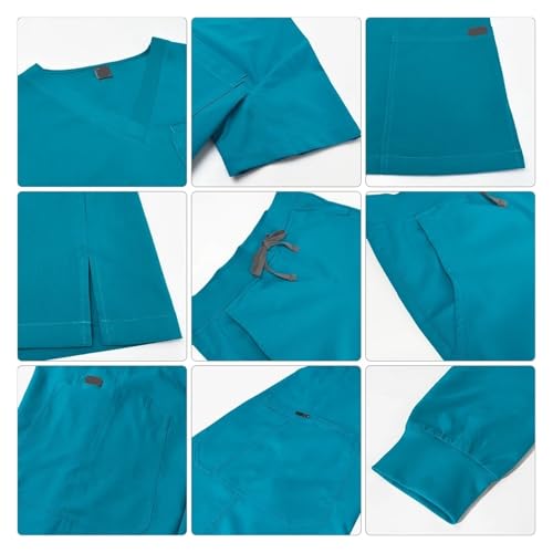 Uniforme de gommage ensemble pantalon de jogging pour vêtements de travail de médecin - 4