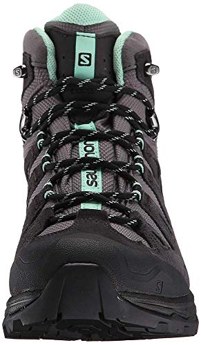 SALOMON Bota feminina Quest Prime GTX W, Detroit/Asphalt/Verde lucite, 5.5