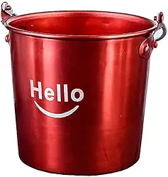 Baldes de gelo refrigeradores, refrigerador de vinho com pinça, balde de gelo de aço inoxidável para festas, churrasco e balde de gelo de buffet