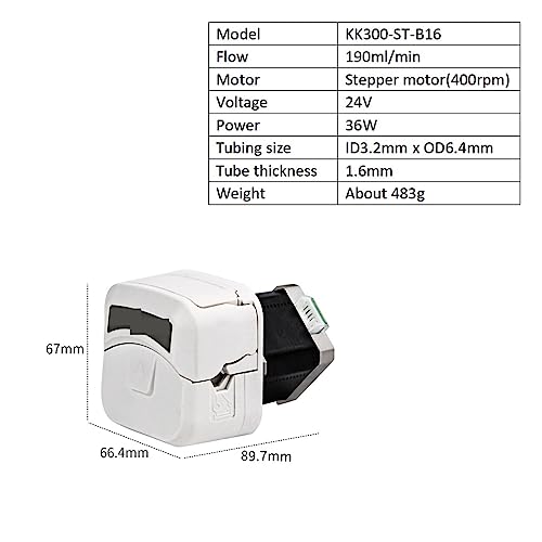 Machine de remplissage KK300 et pompe péristaltique 24V doseuse - 8