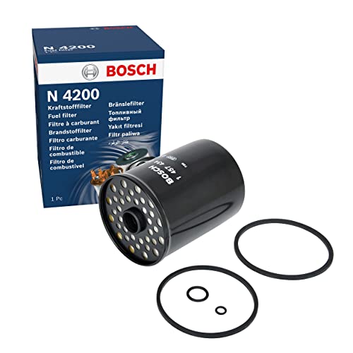 Bosch N4200 Car Diesel Filter - Separates Particles and Water from Fuel - Protects the Injection System