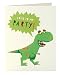 Produktbild James Ellis Mini Stationery"Kinder Dinosaurier Party," Einladung (5 Stück)