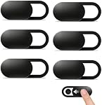 (6 Boîte) Orzero Couverture de confidentialité Webcam compatible pour MacBook Neo 13 Inch, Ultra-Thin Anti-Spy Camera Blocker pour la protection de la vie privée & Sécurité des données