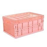 Conteneur pliable: avec poignée des deux côtés, facile à transporter, peut également être empilable et pliable pour économiser de l'espace, organisateur d'articles divers