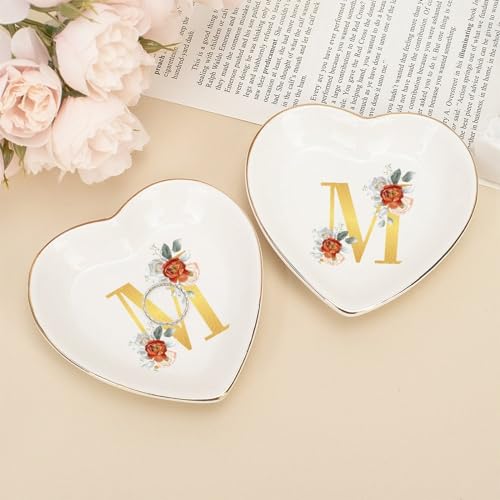 Bijoux initiale M et plaque décorative pour bracelets et petits accessoires
