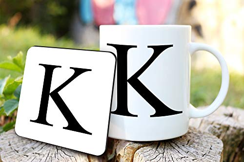 Alphabet Letter Mug Cup Initial A Coffee/Tea Gift Endless Prints LTD (K)