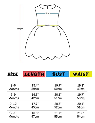 A&J Design Baptism Dresses For Baby Girls Christening Gowns White 12 Months #TOP5