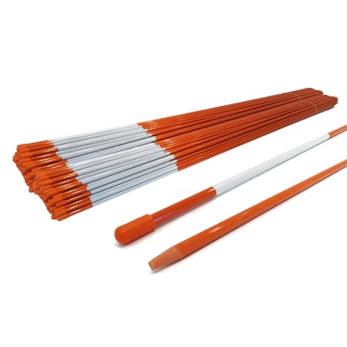 The ROP Shop | (Pack of 500) Driveway Markers, Snow Poles, Stakes, Rods, 48 inches, 5/16 inch